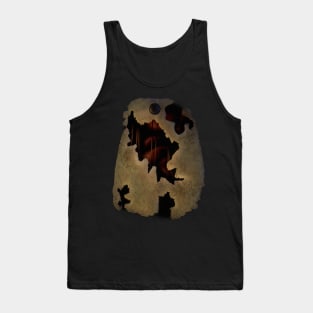 FNaF Springtrap Chest Tank Top